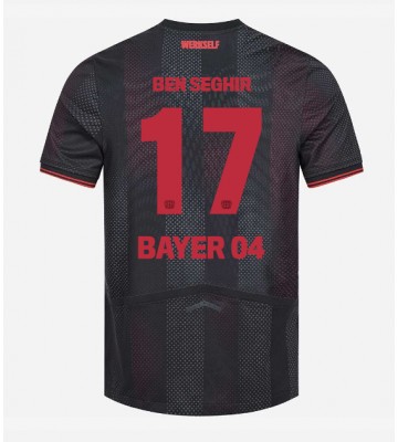 Bayer Leverkusen Eliesse Ben Seghir #17 Domácí Dres 2025-26 Krátkým Rukávem Bayer Leverkusen Eliesse Ben Seghir #17 Domácí Dres 2025-26 Krátkým Rukávem