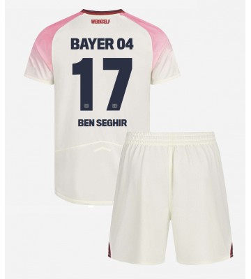 Bayer Leverkusen Eliesse Ben Seghir #17 Venkovní dres komplet pro Děti 2025-26 Krátkým Rukávem (+ Krátké kalhoty) Bayer Leverkusen Eliesse Ben Seghir #17 Venkovní dres komplet pro Děti 2025-26 Krátkým Rukávem (+ Krátké kalhoty)