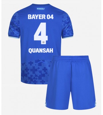 Bayer Leverkusen Jarell Quansah #4 Alternativní dres komplet pro Děti 2025-26 Krátkým Rukávem (+ Krátké kalhoty) Bayer Leverkusen Jarell Quansah #4 Alternativní dres komplet pro Děti 2025-26 Krátkým Rukávem (+ Krátké kalhoty)