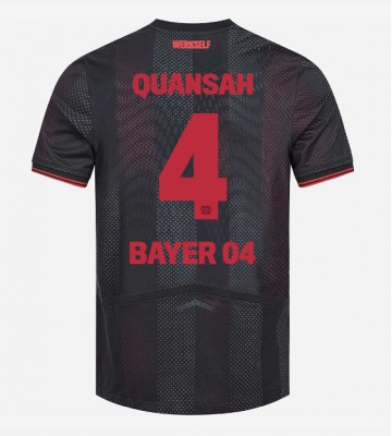 Bayer Leverkusen Jarell Quansah #4 Domácí Dres 2025-26 Krátkým Rukávem Bayer Leverkusen Jarell Quansah #4 Domácí Dres 2025-26 Krátkým Rukávem