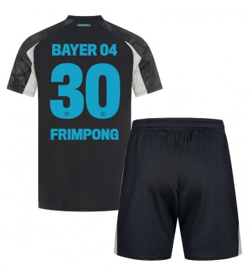 Bayer Leverkusen Jeremie Frimpong #30 Alternativní dres komplet pro Děti 2024-25 Krátkým Rukávem (+ Krátké kalhoty)