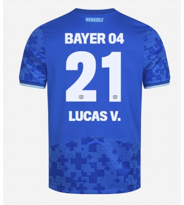 Bayer Leverkusen Lucas Vazquez #21 Alternativní Dres 2025-26 Krátkým Rukávem Bayer Leverkusen Lucas Vazquez #21 Alternativní Dres 2025-26 Krátkým Rukávem