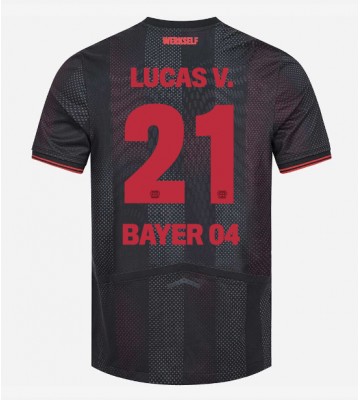 Bayer Leverkusen Lucas Vazquez #21 Domácí Dres 2025-26 Krátkým Rukávem Bayer Leverkusen Lucas Vazquez #21 Domácí Dres 2025-26 Krátkým Rukávem