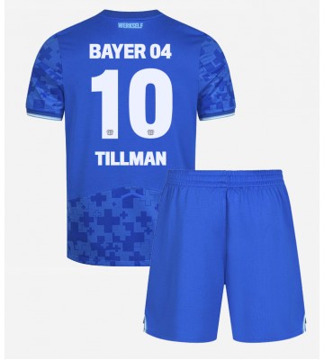 Bayer Leverkusen Malik Tillman #10 Alternativní dres komplet pro Děti 2025-26 Krátkým Rukávem (+ Krátké kalhoty) Bayer Leverkusen Malik Tillman #10 Alternativní dres komplet pro Děti 2025-26 Krátkým Rukávem (+ Krátké kalhoty)