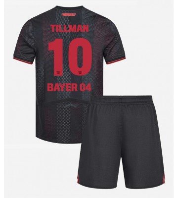 Bayer Leverkusen Malik Tillman #10 Domácí dres komplet pro Děti 2025-26 Krátkým Rukávem (+ Krátké kalhoty) Bayer Leverkusen Malik Tillman #10 Domácí dres komplet pro Děti 2025-26 Krátkým Rukávem (+ Krátké kalhoty)