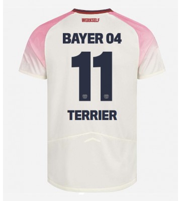 Bayer Leverkusen Martin Terrier #11 Venkovní Dres 2025-26 Krátkým Rukávem Bayer Leverkusen Martin Terrier #11 Venkovní Dres 2025-26 Krátkým Rukávem