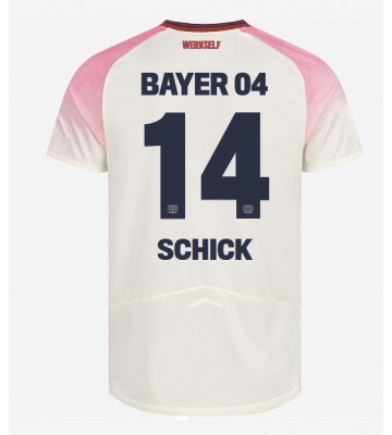 Bayer Leverkusen Patrik Schick #14 Venkovní Dres 2025-26 Krátkým Rukávem Bayer Leverkusen Patrik Schick #14 Venkovní Dres 2025-26 Krátkým Rukávem