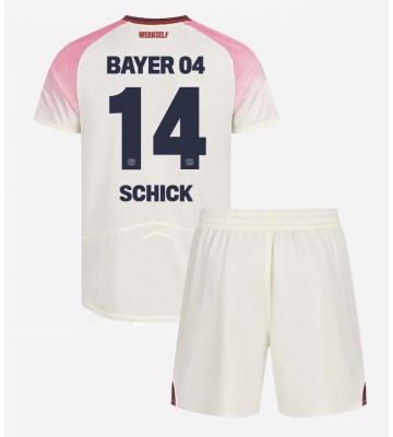 Bayer Leverkusen Patrik Schick #14 Venkovní dres komplet pro Děti 2025-26 Krátkým Rukávem (+ Krátké kalhoty) Bayer Leverkusen Patrik Schick #14 Venkovní dres komplet pro Děti 2025-26 Krátkým Rukávem (+ Krátké kalhoty)