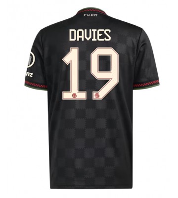 Bayern Munich Alphonso Davies #19 Alternativní Dres 2025-26 Krátkým Rukávem Bayern Munich Alphonso Davies #19 Alternativní Dres 2025-26 Krátkým Rukávem