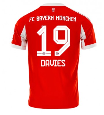 Bayern Munich Alphonso Davies #19 Domácí Dres 2025-26 Krátkým Rukávem Bayern Munich Alphonso Davies #19 Domácí Dres 2025-26 Krátkým Rukávem
