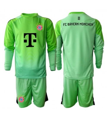 Bayern Munich Brankář Domácí dres komplet pro Děti 2025-26 Dlouhým Rukávem (+ Krátké kalhoty)