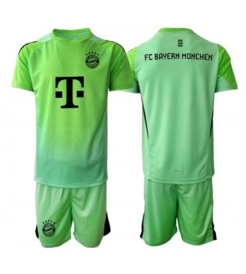 Bayern Munich Brankář Domácí dres komplet pro Děti 2025-26 Krátkým Rukávem (+ Krátké kalhoty)