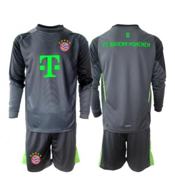 Bayern Munich Brankář Venkovní dres komplet pro Děti 2025-26 Dlouhým Rukávem (+ Krátké kalhoty)
