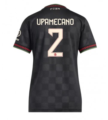 Bayern Munich Dayot Upamecano #2 Alternativní Dres pro Dámy 2025-26 Krátkým Rukávem