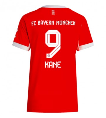 Bayern Munich Harry Kane #9 Domácí Dres pro Dámy 2025-26 Krátkým Rukávem Bayern Munich Harry Kane #9 Domácí Dres pro Dámy 2025-26 Krátkým Rukávem