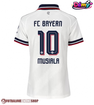 Bayern Munich Jamal Musiala #10 Venkovní Dres pro Dámy 2026-27 Krátkým Rukávem