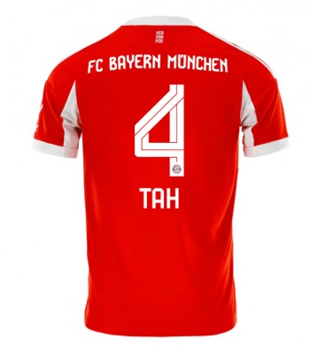 Bayern Munich Jonathan Tah #4 Domácí Dres 2025-26 Krátkým Rukávem Bayern Munich Jonathan Tah #4 Domácí Dres 2025-26 Krátkým Rukávem
