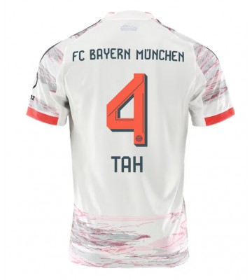 Bayern Munich Jonathan Tah #4 Venkovní Dres 2025-26 Krátkým Rukávem Bayern Munich Jonathan Tah #4 Venkovní Dres 2025-26 Krátkým Rukávem