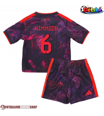 Bayern Munich Joshua Kimmich #6 Alternativní dres komplet pro Děti 2026-27 Krátkým Rukávem (+ Krátké kalhoty)