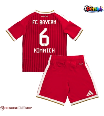 Bayern Munich Joshua Kimmich #6 Domácí dres komplet pro Děti 2026-27 Krátkým Rukávem (+ Krátké kalhoty)