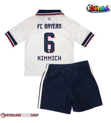 Bayern Munich Joshua Kimmich #6 Venkovní dres komplet pro Děti 2026-27 Krátkým Rukávem (+ Krátké kalhoty)