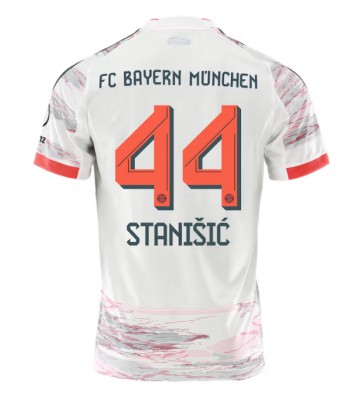 Bayern Munich Josip Stanisic #44 Venkovní Dres 2025-26 Krátkým Rukávem Bayern Munich Josip Stanisic #44 Venkovní Dres 2025-26 Krátkým Rukávem