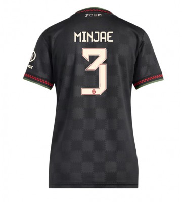 Bayern Munich Kim Min-jae #3 Alternativní Dres pro Dámy 2025-26 Krátkým Rukávem Bayern Munich Kim Min-jae #3 Alternativní Dres pro Dámy 2025-26 Krátkým Rukávem
