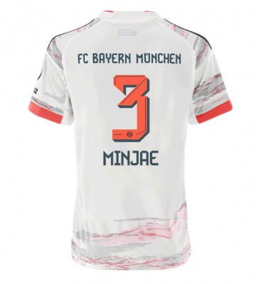 Bayern Munich Kim Min-jae #3 Venkovní Dres pro Dámy 2025-26 Krátkým Rukávem Bayern Munich Kim Min-jae #3 Venkovní Dres pro Dámy 2025-26 Krátkým Rukávem