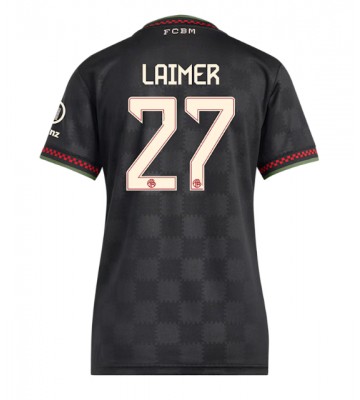 Bayern Munich Konrad Laimer #27 Alternativní Dres pro Dámy 2025-26 Krátkým Rukávem Bayern Munich Konrad Laimer #27 Alternativní Dres pro Dámy 2025-26 Krátkým Rukávem