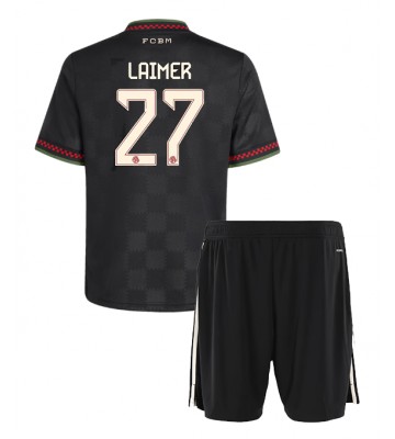 Bayern Munich Konrad Laimer #27 Alternativní dres komplet pro Děti 2025-26 Krátkým Rukávem (+ Krátké kalhoty)