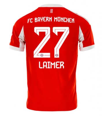 Bayern Munich Konrad Laimer #27 Domácí Dres 2025-26 Krátkým Rukávem Bayern Munich Konrad Laimer #27 Domácí Dres 2025-26 Krátkým Rukávem