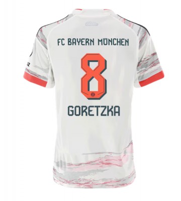 Bayern Munich Leon Goretzka #8 Venkovní Dres pro Dámy 2025-26 Krátkým Rukávem Bayern Munich Leon Goretzka #8 Venkovní Dres pro Dámy 2025-26 Krátkým Rukávem