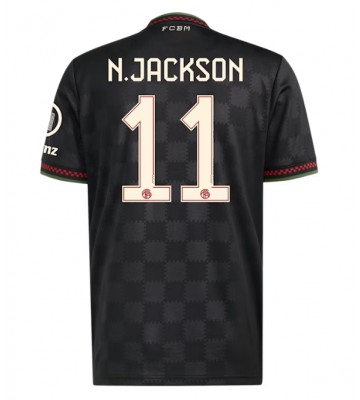 Bayern Munich Nicolas Jackson #11 Alternativní Dres 2025-26 Krátkým Rukávem Bayern Munich Nicolas Jackson #11 Alternativní Dres 2025-26 Krátkým Rukávem