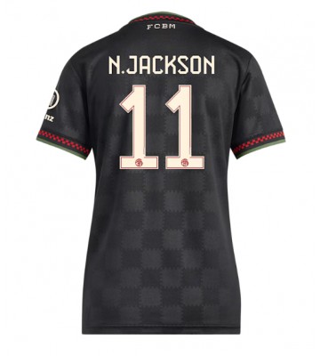 Bayern Munich Nicolas Jackson #11 Alternativní Dres pro Dámy 2025-26 Krátkým Rukávem Bayern Munich Nicolas Jackson #11 Alternativní Dres pro Dámy 2025-26 Krátkým Rukávem