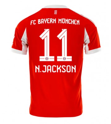Bayern Munich Nicolas Jackson #11 Domácí Dres 2025-26 Krátkým Rukávem Bayern Munich Nicolas Jackson #11 Domácí Dres 2025-26 Krátkým Rukávem