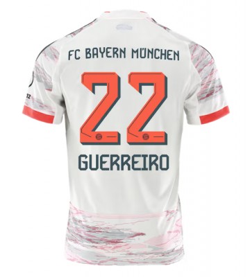 Bayern Munich Raphael Guerreiro #22 Venkovní Dres 2025-26 Krátkým Rukávem Bayern Munich Raphael Guerreiro #22 Venkovní Dres 2025-26 Krátkým Rukávem