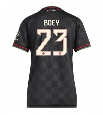 Bayern Munich Sacha Boey #23 Alternativní Dres pro Dámy 2025-26 Krátkým Rukávem Bayern Munich Sacha Boey #23 Alternativní Dres pro Dámy 2025-26 Krátkým Rukávem