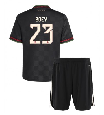 Bayern Munich Sacha Boey #23 Alternativní dres komplet pro Děti 2025-26 Krátkým Rukávem (+ Krátké kalhoty)