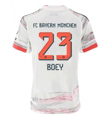 Bayern Munich Sacha Boey #23 Venkovní Dres pro Dámy 2025-26 Krátkým Rukávem Bayern Munich Sacha Boey #23 Venkovní Dres pro Dámy 2025-26 Krátkým Rukávem