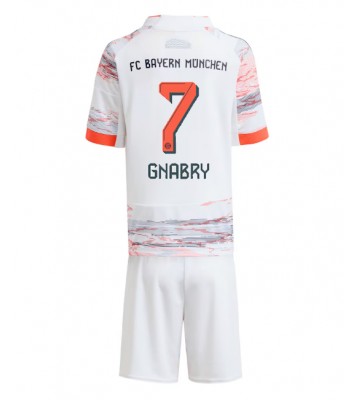 Bayern Munich Serge Gnabry #7 Venkovní dres komplet pro Děti 2025-26 Krátkým Rukávem (+ Krátké kalhoty)