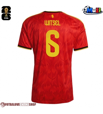 Belgie Axel Witsel #6 Domácí Dres MS 2026 Krátkým Rukávem