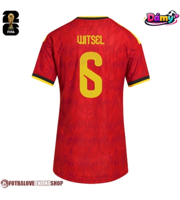 Belgie Axel Witsel #6 Domácí Dres pro Dámy MS 2026 Krátkým Rukávem