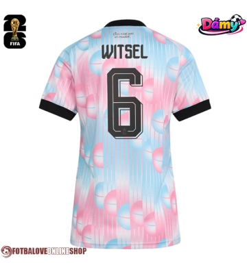 Belgie Axel Witsel #6 Venkovní Dres pro Dámy MS 2026 Krátkým Rukávem