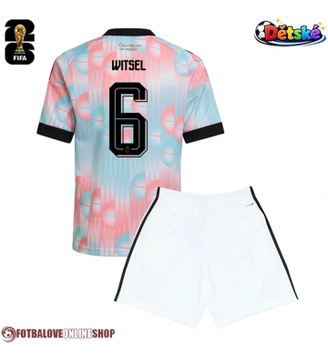 Belgie Axel Witsel #6 Venkovní dres komplet pro Děti MS 2026 Krátkým Rukávem (+ Krátké kalhoty)