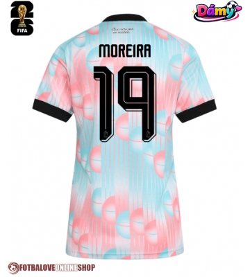 Belgie Diego Moreira #19 Venkovní Dres pro Dámy MS 2026 Krátkým Rukávem