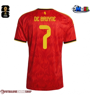 Belgie Kevin De Bruyne #7 Domácí Dres MS 2026 Krátkým Rukávem