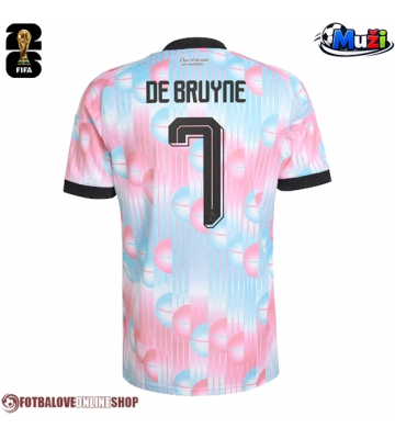 Belgie Kevin De Bruyne #7 Venkovní Dres MS 2026 Krátkým Rukávem