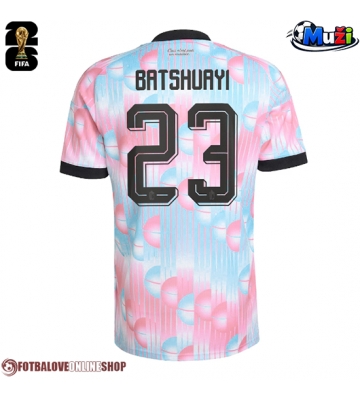 Belgie Michy Batshuayi #23 Venkovní Dres MS 2026 Krátkým Rukávem