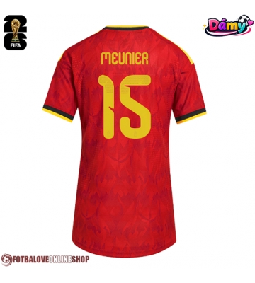 Belgie Thomas Meunier #15 Domácí Dres pro Dámy MS 2026 Krátkým Rukávem