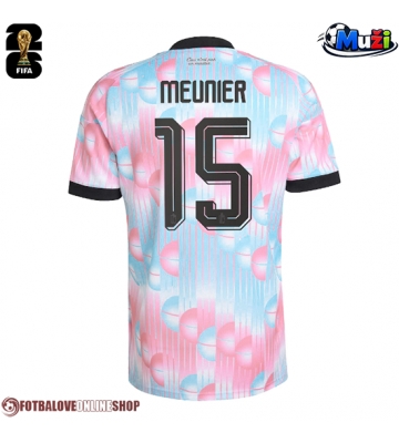Belgie Thomas Meunier #15 Venkovní Dres MS 2026 Krátkým Rukávem